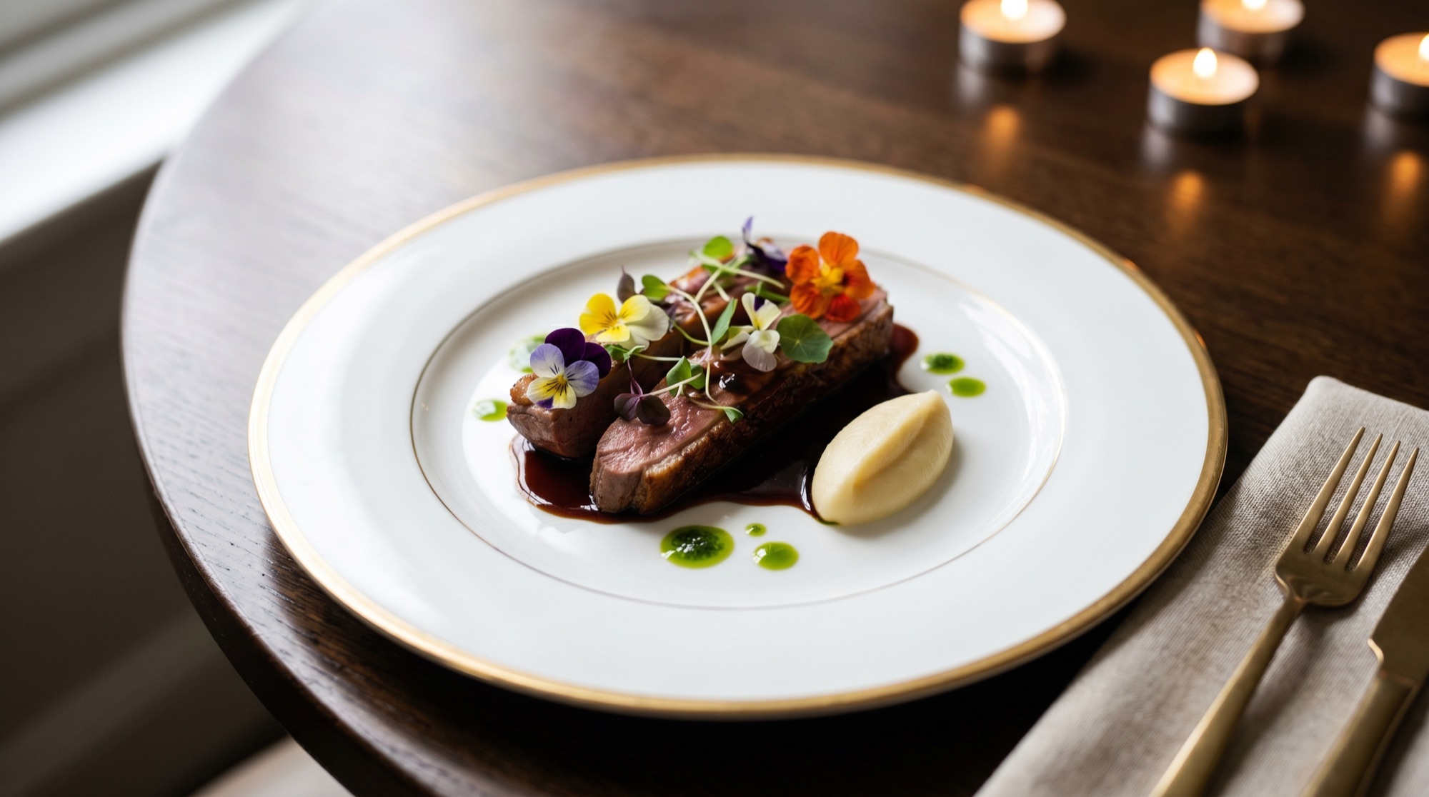Plated course