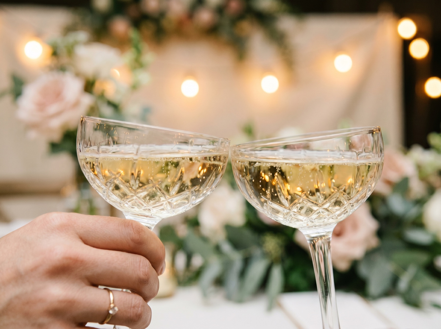 Champagne toast