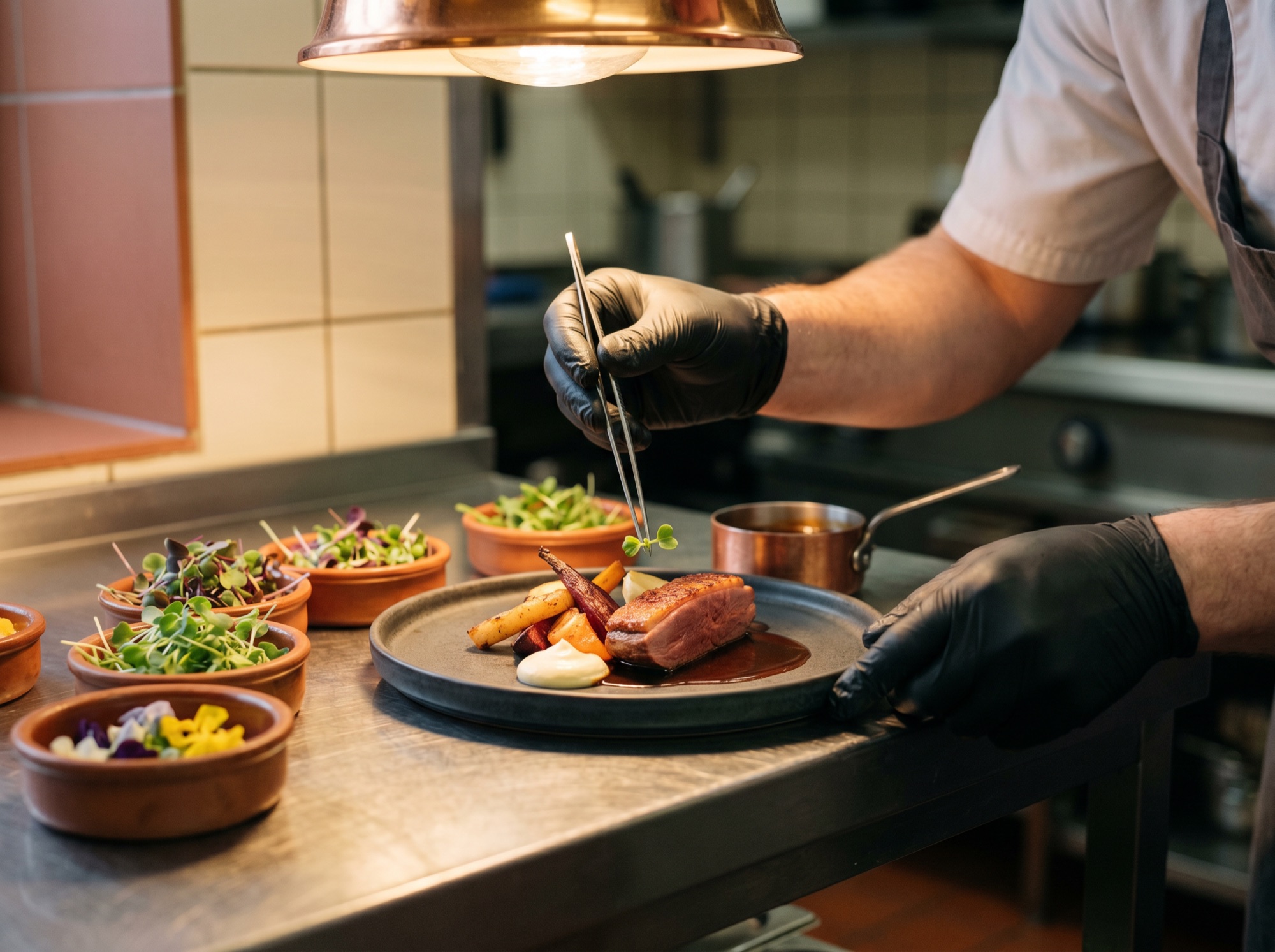 Catering service in motion